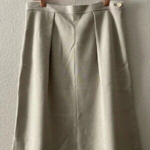 St. John Tan Skirt